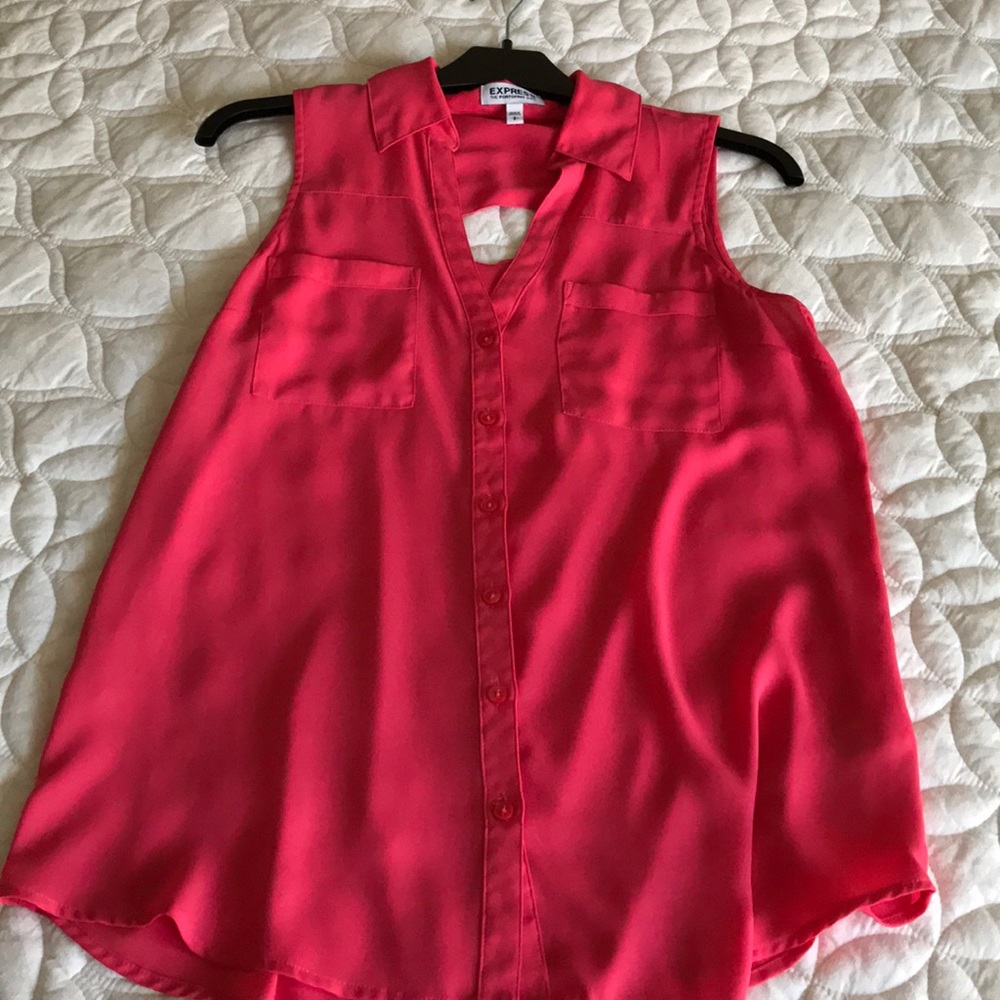 Hot Pink Express Portofino Shirt